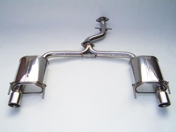 Invidia 09+ EVO 10 Q300 Titanium Tip Cat-back Exhaust - Panda Motorworks - 4
