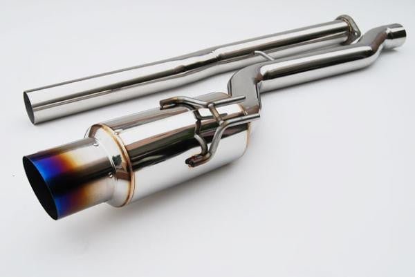 Invidia 09+ EVO 10 RACING Titanium Tip Cat-back Exhaust - Panda Motorworks - 2