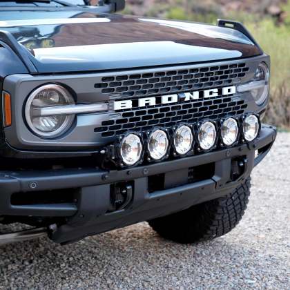 KC HiLites - KC HiLiTES 21+ Ford Bronco 39in. Gravity LED Pro6 Light Bar Kit Front Bumper - Panda Motorworks