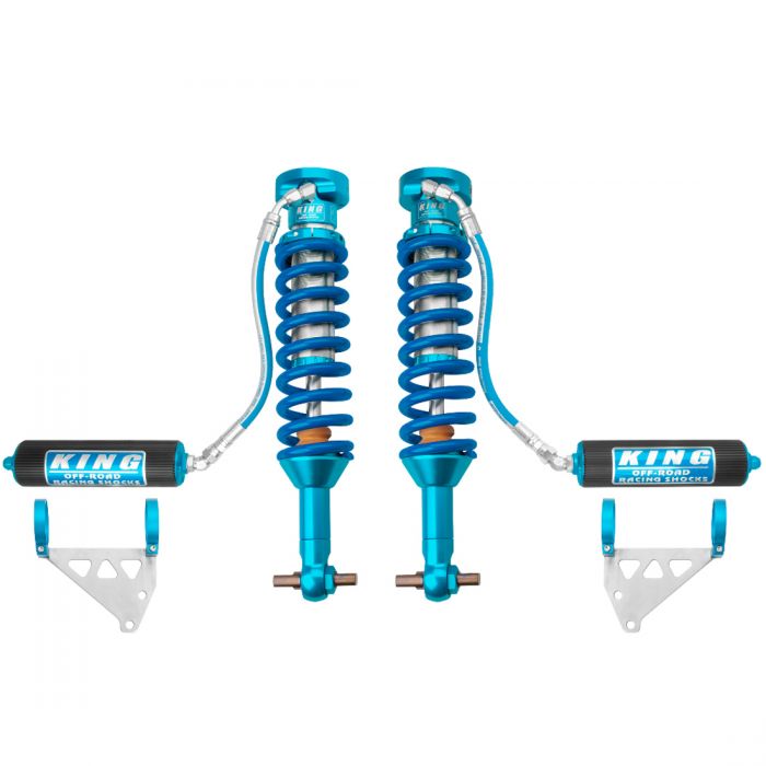 King Shocks - KING 2021+ Ford Bronco 2.5" Shock Set Front and Rear (No Compression Adjuster)