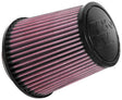 K&N Engineering - K&N Universal Clamp - On Air Filter 2 - 3/4in FLG / 4 - 11/16in B / 3 - 1/2in T / 4 - 7/8in H - Panda Motorworks