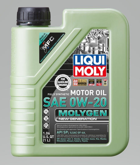 LIQUI MOLY - LIQUI MOLY 1L Molygen New Generation 0W20 - Case of 6 - Panda Motorworks