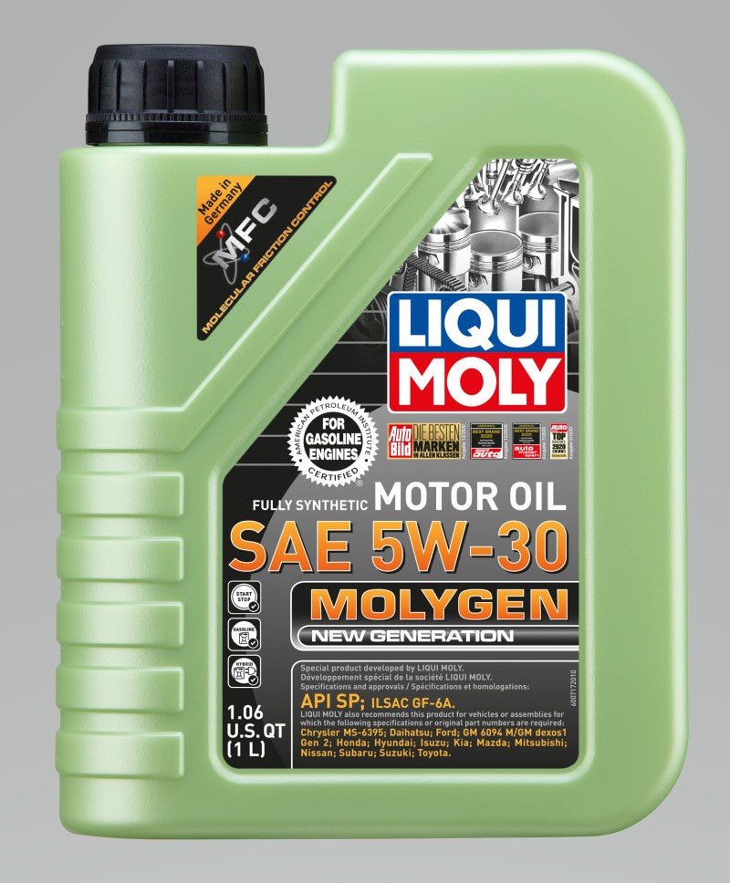 LIQUI MOLY - LIQUI MOLY 1L Molygen New Generation Motor Oil 5W30 - Case of 6 - Panda Motorworks
