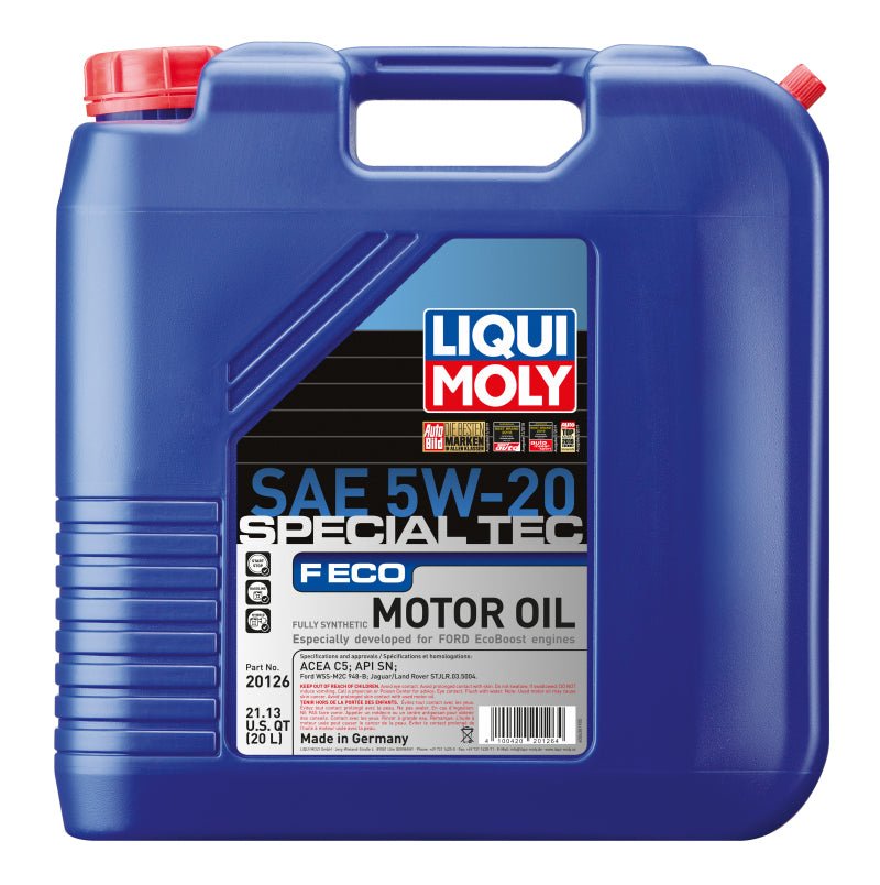 LIQUI MOLY 20L Special Tec F ECO Motor Oil 5W-20- LIQUI MOLY