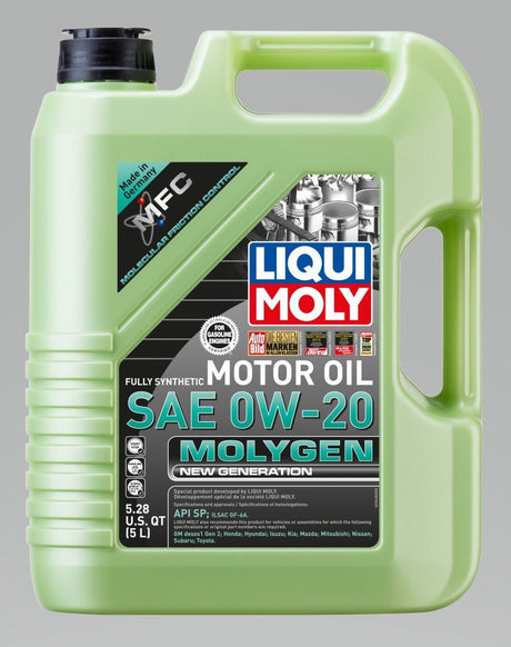 LIQUI MOLY - LIQUI MOLY 5L Molygen New Generation 0W20 - Case of 4 - Panda Motorworks