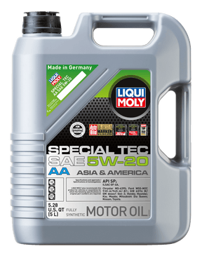 LIQUI MOLY - LIQUI MOLY 5L Special Tec AA Motor Oil 5W20 - Case of 4 - Panda Motorworks