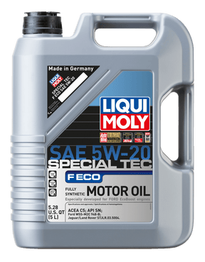 LIQUI MOLY - LIQUI MOLY 5L Special Tec F ECO Motor Oil 5W20 - Case of 4 - Panda Motorworks