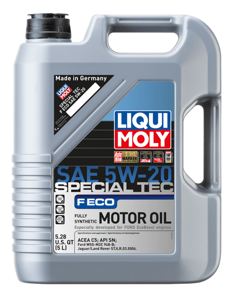 LIQUI MOLY - LIQUI MOLY 5L Special Tec F ECO Motor Oil 5W20 - Case of 4 - Panda Motorworks