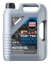 LIQUI MOLY - LIQUI MOLY 5L Top Tec 4600 Motor Oil 5W30 - Case of 4 - Panda Motorworks