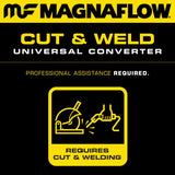 Magnaflow - MagnaFlow Conv Universal 2.50 OEM - Panda Motorworks