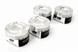 Manley Performance - Manley Ford 2.3L EcoBoost 87.5mm STD Size Bore 9.5:1 Dish Piston Set