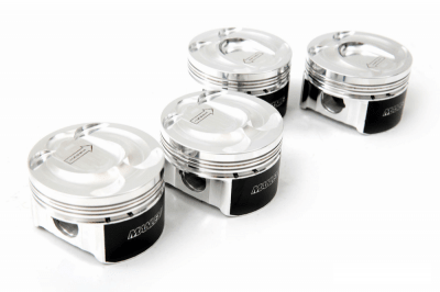 Manley Performance - Manley Ford 2.3L EcoBoost 87.5mm STD Size Bore 9.5:1 Dish Piston Set