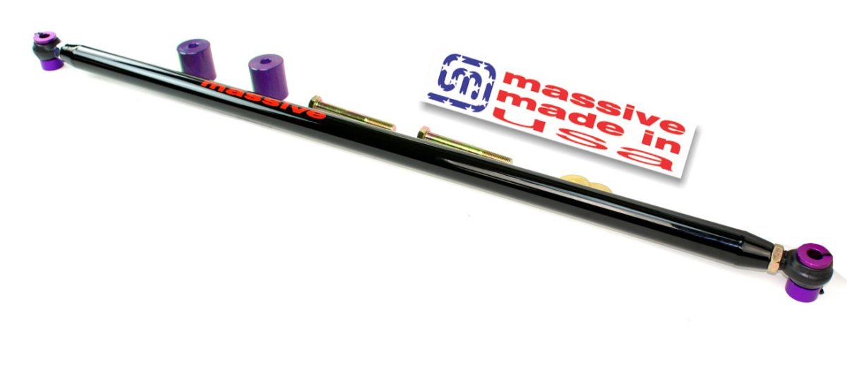 Massive - Massive Speed System Badwater Adjustable Panhard Bar w/ Billet Relocate - 21+ Bronco - Panda Motorworks