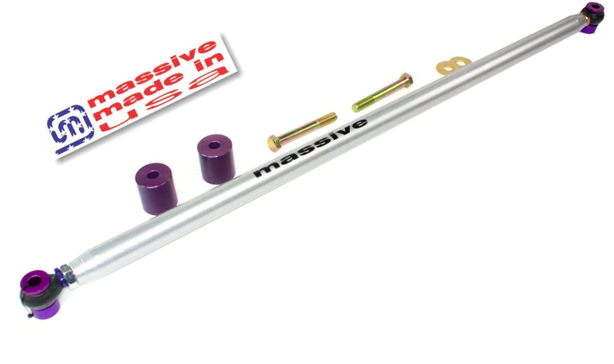 Massive - Massive Speed System Badwater Adjustable Panhard Bar w/ Billet Relocate - 21+ Bronco - Panda Motorworks