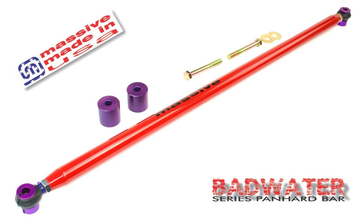 Massive - Massive Speed System Badwater Adjustable Panhard Bar w/ Billet Relocate - 21+ Bronco - Panda Motorworks