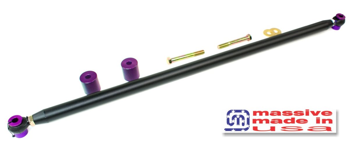 Massive - Massive Speed System Badwater Adjustable Panhard Bar w/ Billet Relocate - 21+ Bronco - Panda Motorworks