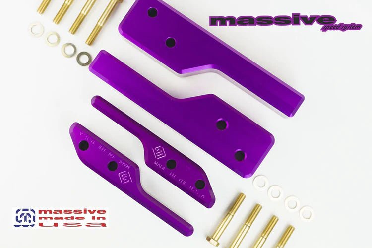 Massive - Massive Speed System Billet High Clearance Intrusion Beams - 2021 + Ford Bronco - Panda Motorworks