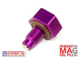 Massive - Massive Trapped Oil Drain Plug (Magnetic) - Panda Motorworks