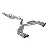 MBRP - MBRP 15 - 18 Audi S3 304SS 3in Quad Split Rear Exit C/B System - Panda Motorworks