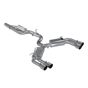 MBRP - MBRP 15 - 18 Audi S3 304SS 3in Quad Split Rear Exit C/B System - Panda Motorworks