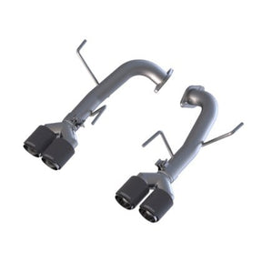 MBRP - MBRP 15 - 19 Subaru WRX 2.0L/STI 2.5L 2.5in Dual Split Rear Exit w/ 3.5in CF Tips - T304 - Panda Motorworks