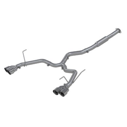MBRP - MBRP 15 - 19 Subaru WRX 2.0L/STI 2.5L 3in Dual Split Rear Exit w/ 3.5in Tips - T304 (Race Version) - Panda Motorworks