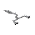 MBRP - MBRP 15 - 19 VW Golf R 3in Cat Back Single Exit Exhaust Pro Series w/ Valve Delete - T304 - Panda Motorworks