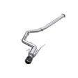 MBRP - MBRP 15 - 21 Subaru WRX 2.0L/STI 2.5L/11 - 14 Sed 3in Cat - Back Single Rear Exit w/Carb Fiber Tips - T304