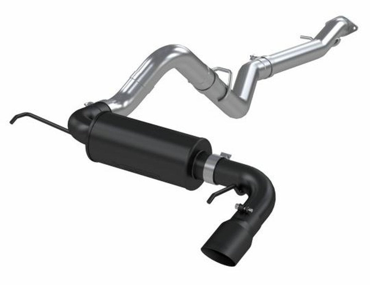 MBRP - MBRP 2021+ Ford Bronco 2.3L/2.7L EcoBoost 3in Black Aluminized Catback Exhaust - Panda Motorworks