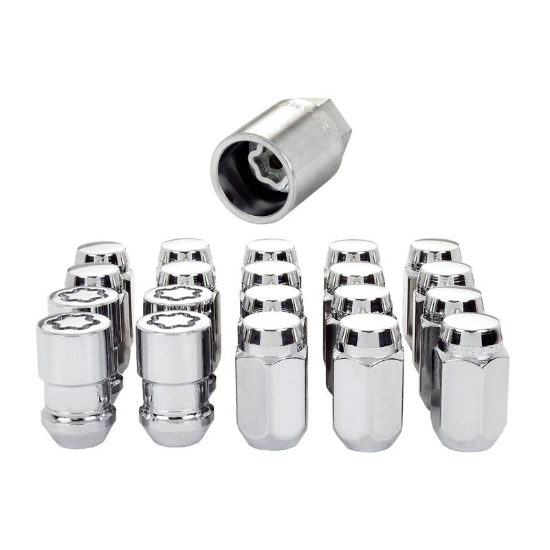 McGard 5 Lug Hex Install Kit (Clamshell) w/Locks (Cone Seat Nut