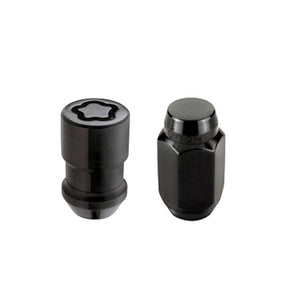 McGard - McGard 5 Lug Hex Install Kit w/Locks (Cone Seat Nut) M12X1.5 / 13/16 Hex / 1.5in. Length - Black