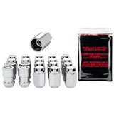 McGard - McGard 5 Lug Hex Install Kit w/Locks (Cone Seat Nut) M12X1.5 / 13/16 Hex / 1.5in. Length - Chrome