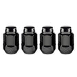 McGard - McGard Hex Lug Nut (Cone Seat Bulge Style) M12X1.5 / 3/4 Hex / 1.45in. Length (4 - Pack) - Black