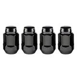 McGard - McGard Hex Lug Nut (Cone Seat Bulge Style) M12X1.5 / 3/4 Hex / 1.45in. Length (4 - Pack) - Black