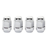 McGard - McGard Hex Lug Nut (Cone Seat Bulge Style) M12X1.5 / 3/4 Hex / 1.45in. Length (4 - Pack) - Chrome
