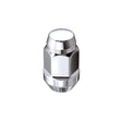 McGard - McGard Hex Lug Nut (Cone Seat Bulge Style) M14X1.5 / 22mm Hex / 1.635in. L (Box of 100) - Chrome