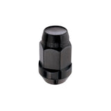 McGard - McGard Hex Lug Nut (Cone Seat Bulge Style) M14X1.5 / 22mm Hex / 1.635in. Length (4 - Pack) - Black