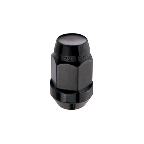 McGard - McGard Hex Lug Nut (Cone Seat Bulge Style) M14X1.5 / 22mm Hex / 1.635in. Length (4 - Pack) - Black