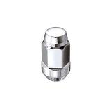 McGard - McGard Hex Lug Nut (Cone Seat Bulge Style) M14X1.5 / 22mm Hex / 1.635in. Length (4 - Pack) - Chrome