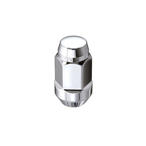 McGard - McGard Hex Lug Nut (Cone Seat Bulge Style) M14X1.5 / 22mm Hex / 1.635in. Length (4 - Pack) - Chrome