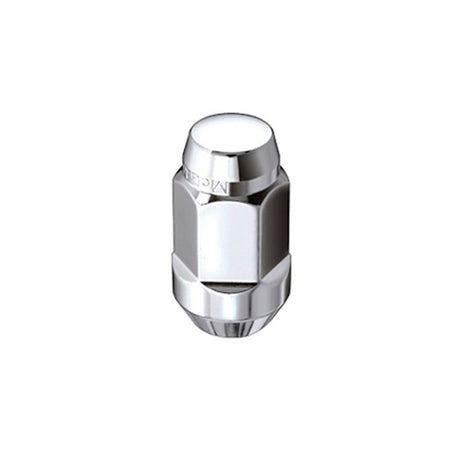 McGard - McGard Hex Lug Nut (Cone Seat Bulge Style) M14X1.5 / 22mm Hex / 1.635in. Length (4 - Pack) - Chrome