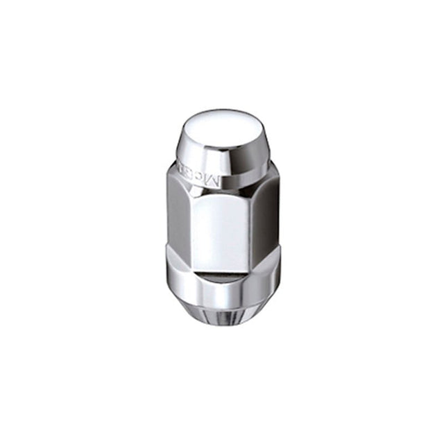 McGard - McGard Hex Lug Nut (Cone Seat Bulge Style) M14X1.5 / 22mm Hex / 1.635in. Length (4 - Pack) - Chrome