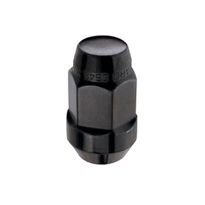 McGard - McGard Hex Lug Nut (Cone Seat Bulge Style) M14X1.5 / 22mm Hex / 1.635in. Length (Box of 144) - Black