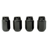 McGard - McGard Hex Lug Nut (Cone Seat) M12X1.5 / 13/16 Hex / 1.5in. Length (4 - pack) - Black - Panda Motorworks