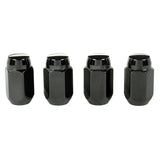 McGard - McGard Hex Lug Nut (Cone Seat) M12X1.5 / 13/16 Hex / 1.5in. Length (4 - pack) - Black - Panda Motorworks