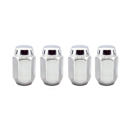 McGard - McGard Hex Lug Nut (Cone Seat) M12X1.5 / 13/16 Hex / 1.5in. Length (4 - Pack) - Chrome