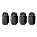 McGard - McGard Hex Lug Nut (Cone Seat) M14X1.5 / 22mm Hex / 1.635in. Length (4 - Pack) - Black