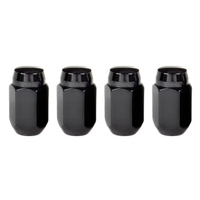 McGard - McGard Hex Lug Nut (Cone Seat) M14X1.5 / 22mm Hex / 1.635in. Length (4 - Pack) - Black