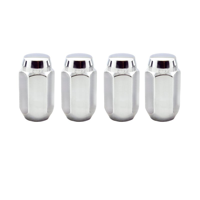 McGard - McGard Hex Lug Nut (Cone Seat) M14X1.5 / 22mm Hex / 1.635in. Length (4 - Pack) - Chrome