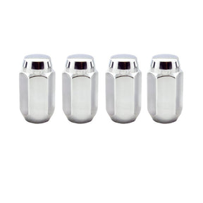 McGard - McGard Hex Lug Nut (Cone Seat) M14X1.5 / 22mm Hex / 1.635in. Length (4 - Pack) - Chrome